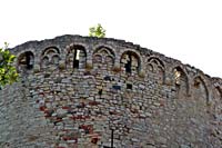 Cesis castle, arcade of southern tower